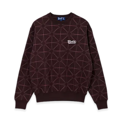 BoTT Sparkle Stitched Crewneck "Brown"