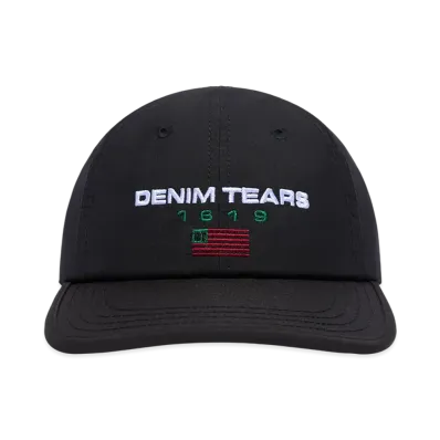 DENIM TEARS 1619 Cap "Black"