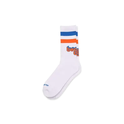 atmos x Beastie Boys Line Socks "WhiteBlueOrange"