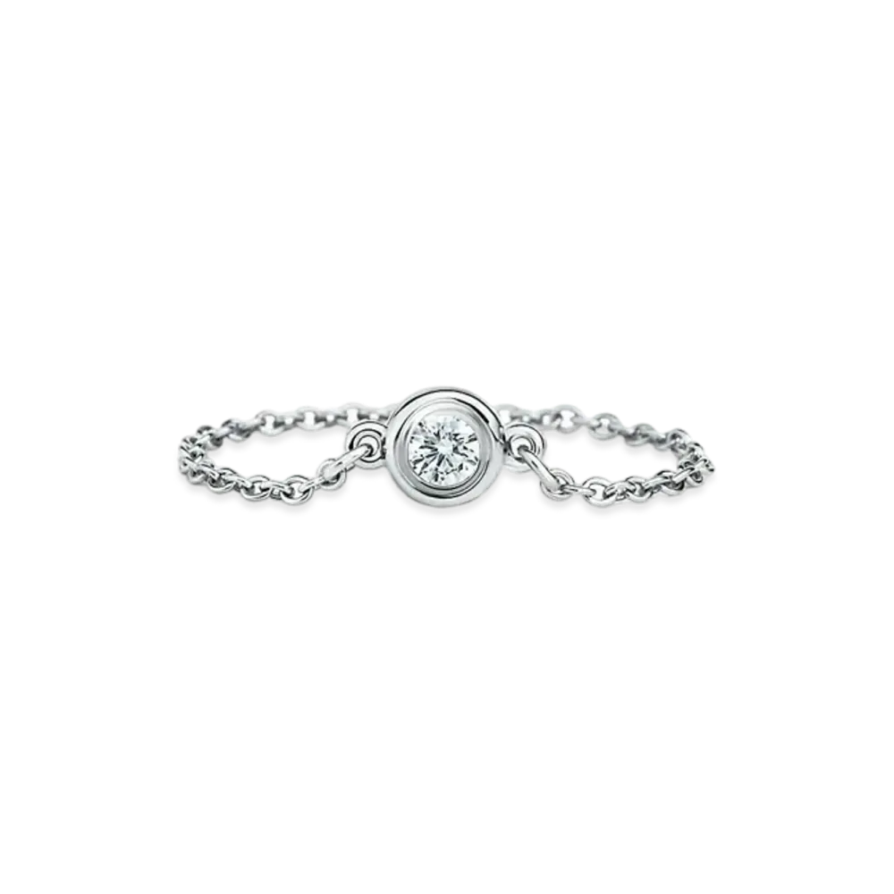 Tiffany & Co. Elsa PerettiDiamond By The Yard Ring "Platinum"