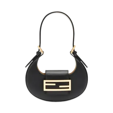 FENDI Fendi Cookie Leather Mini Bag "Black"