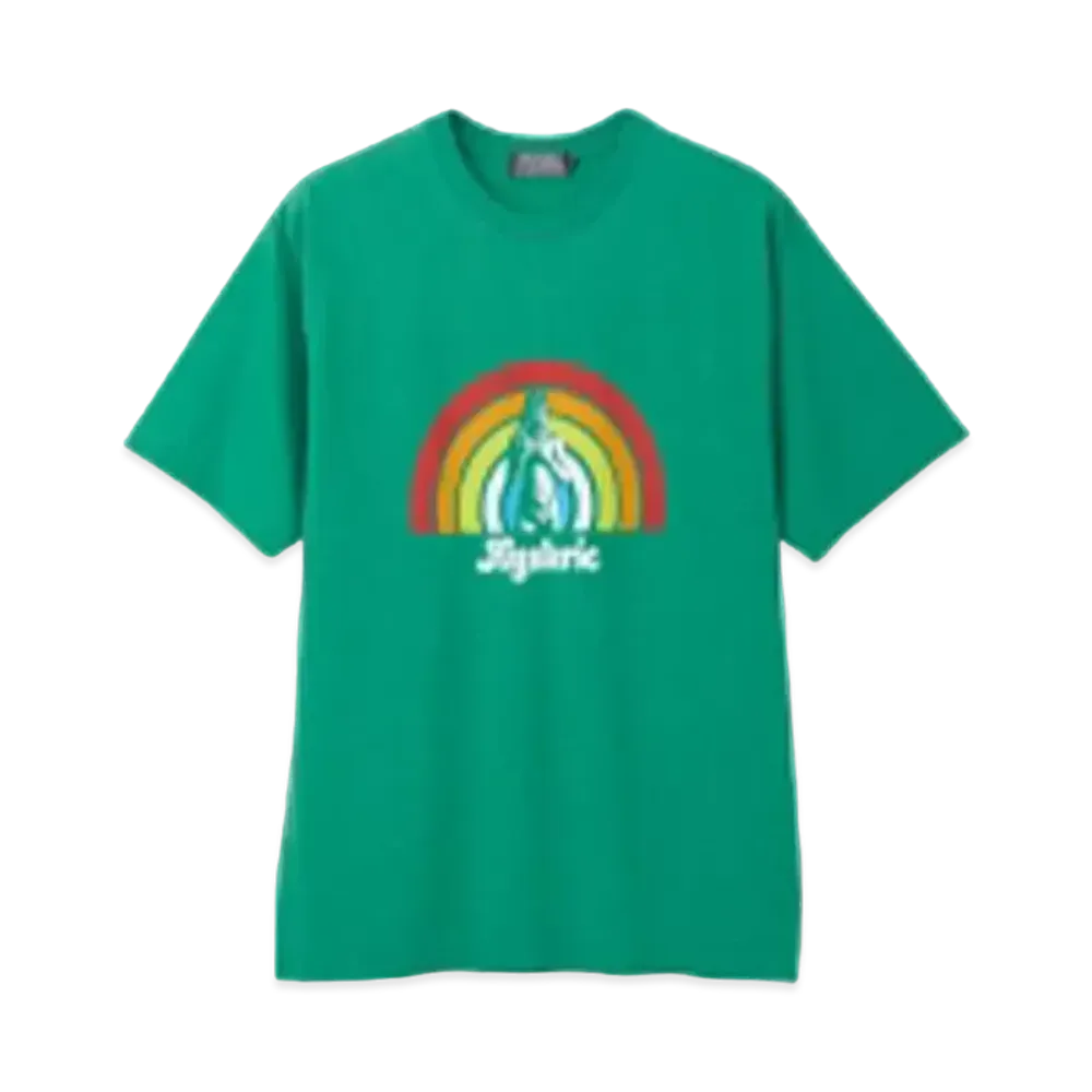 HYSTERIC GLAMOUR Hysteric Raibow T-Shirt "Green"