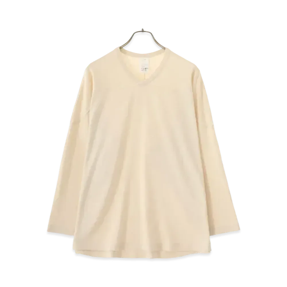 COMOLI Cotton Milling Hockey Shirt "Ecru"