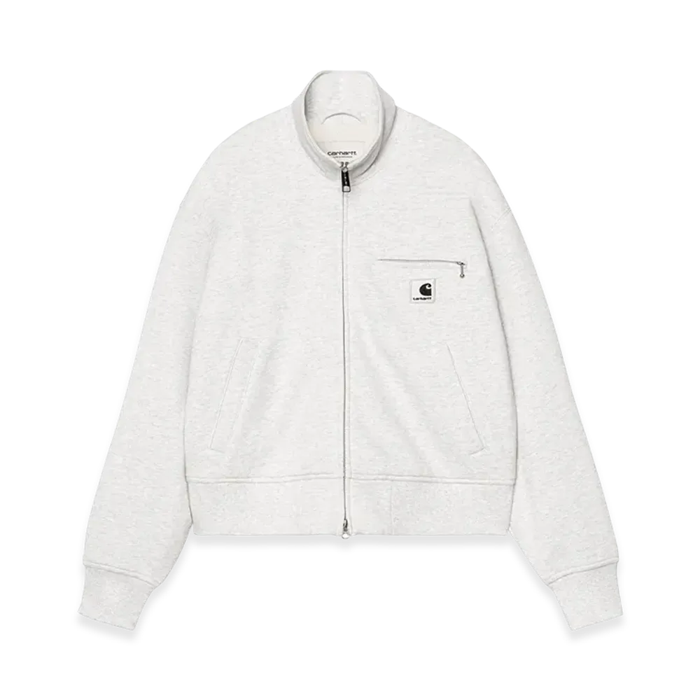 Carhartt WIP W' Detroit Sweat Jacket "Ash Heather (stone washed)"