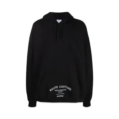 VETEMENTS Over Size Parker Black "