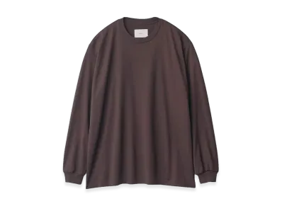 ssstein Suvin Cotton Basic LS Tee "Brown"