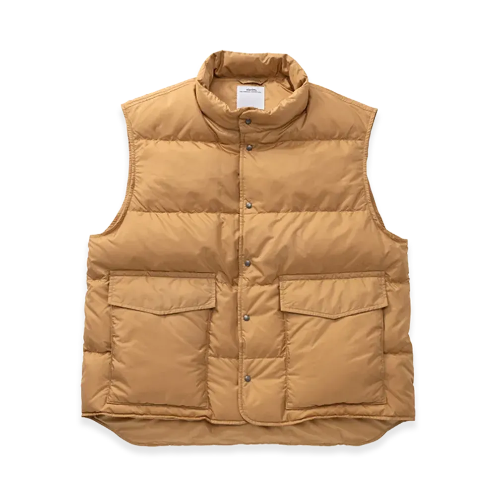 visvim Karluk Insulator Down Vest "Mustard"