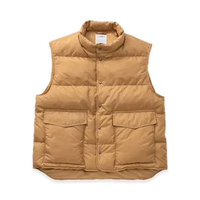 visvim Karluk Insulator Down Vest "Mustard"