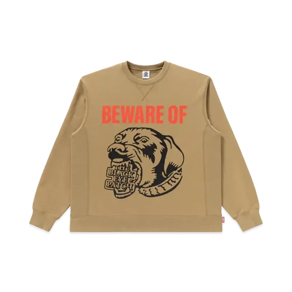 Black Eye Patch Beware Of BEP Crewsweat "Sand"