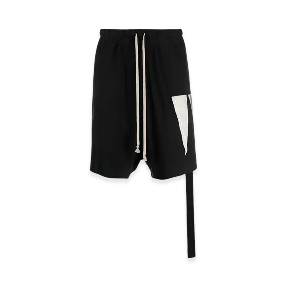 Rick Owens DRKSHDW Trucker Cut Off Classic Cotton Patnts "Black"