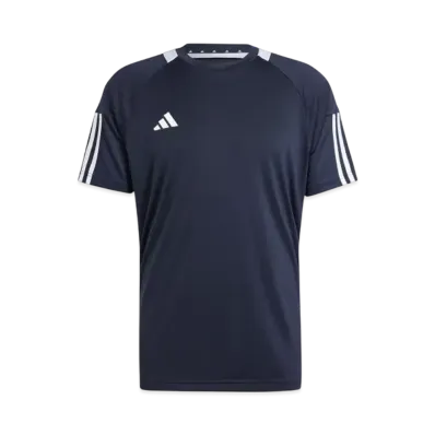 adidas Sereno Aeroready Three Stripes Short Sleeve T-Shirt "Legend Ink/White"