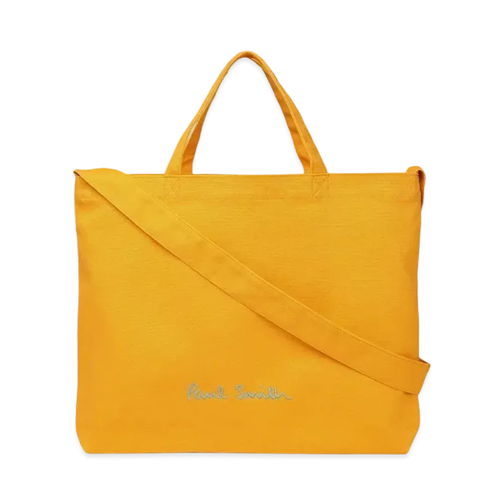 Paul Smith Logo Pop Color Tote Bag "Yellow"