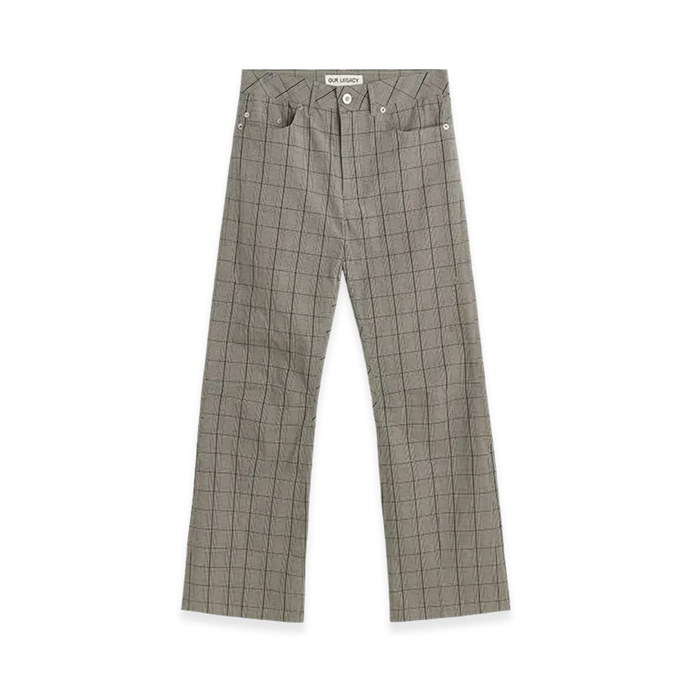 OUR LEGACY Women's Moto Cut "Bard Of Wales Rustic Weave"