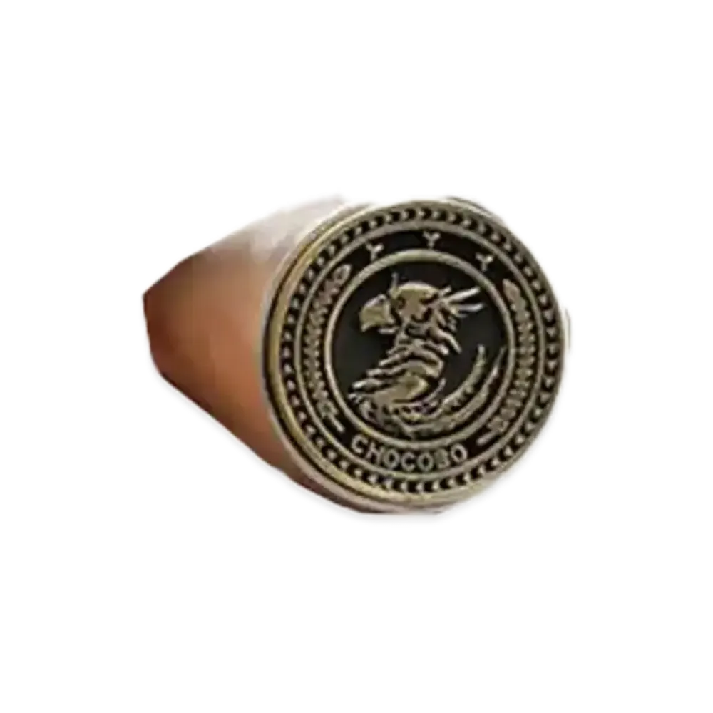 AVIREX x Final Fantasy VII Remake Signet Ring Chocobo "Silver"