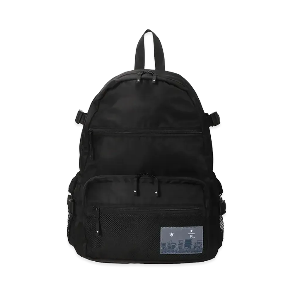 STARBUCKS x CONVERSE TOKYO Mesh Pocket Nylon Backpack "Black"