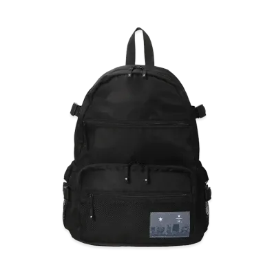 STARBUCKS x CONVERSE TOKYO Mesh Pocket Nylon Backpack "Black"