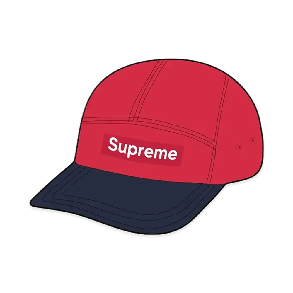 Supreme 2-Tone Camp Cap 
