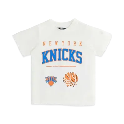 Kith Kids for New York Knicks Basketball Vintage Tee "Sandrift"