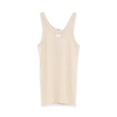 LEMAIRE Women's Seamless Tank Top "White"