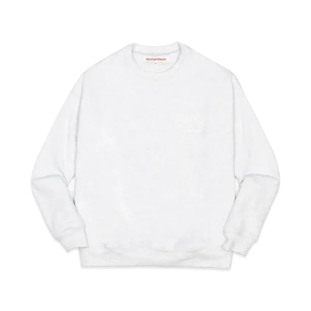 Richardson Hardware 3D Embossed Crewneck "Ash Grey"