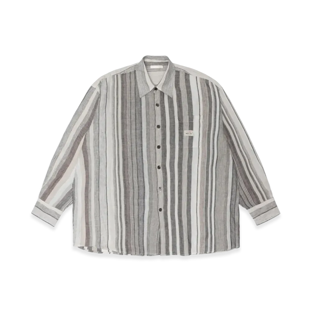Stussy x Our Legacy Work Shop Borrowed Shirt "Raw Stripe"