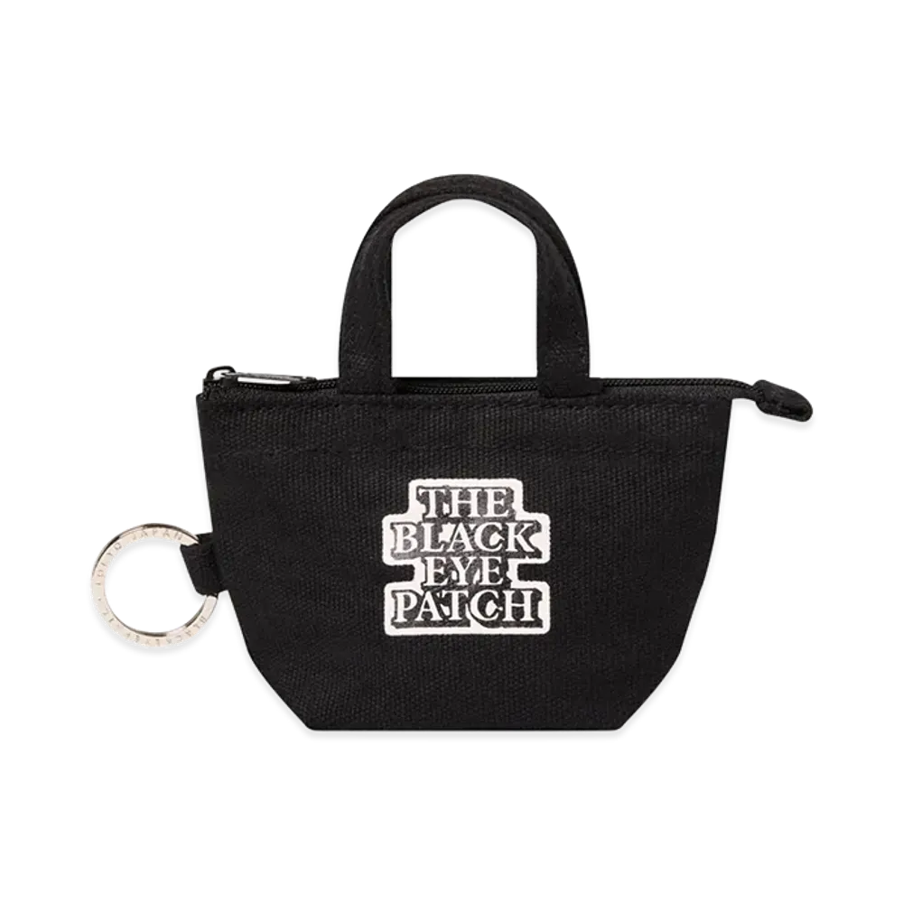 BlackEyePatch OG Label Tote Keychain "Black"