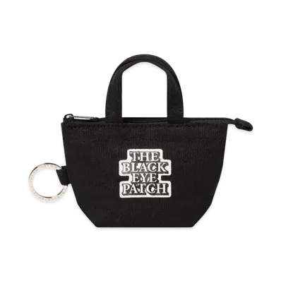 BlackEyePatch OG Label Tote Keychain "Black"