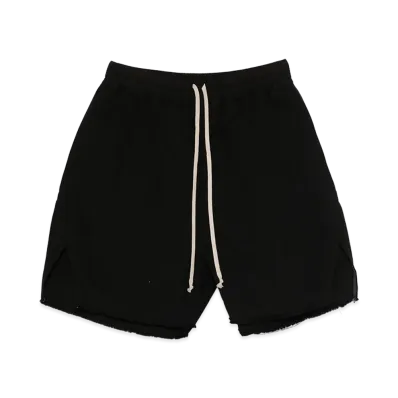 Rick Owens DRKSHDW 'long Boxers Butt Zip' Bermuda Shorts "Black"