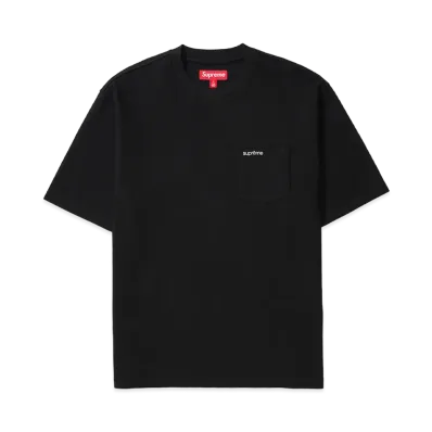 Supreme S/S Pocket Tee "Black" (26SS)