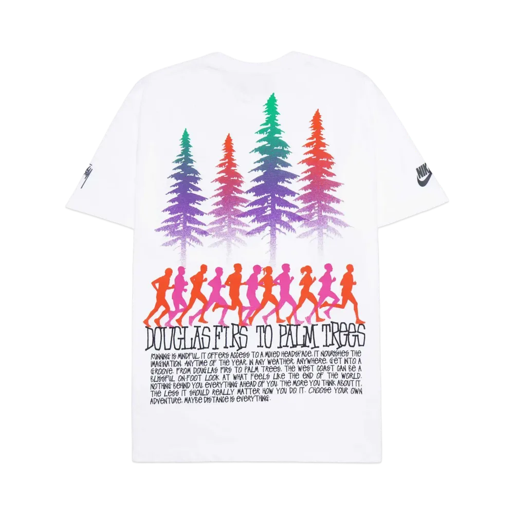 Nike x Stussy Douglas Firs to Palm Trees T-Shirt "White"