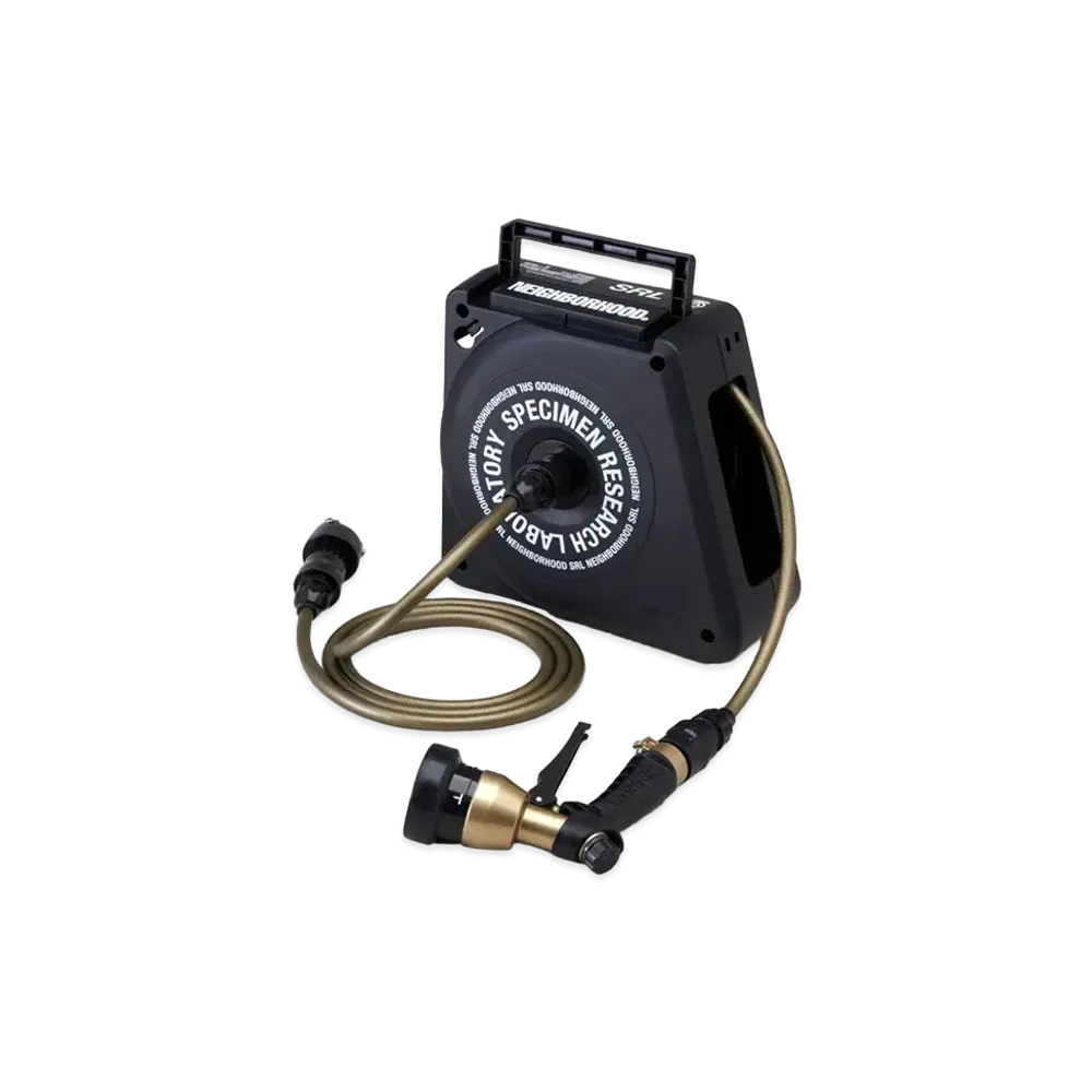 NEIGHBORHOOD SRL / A-GARDEN HOSE REEL "Black"