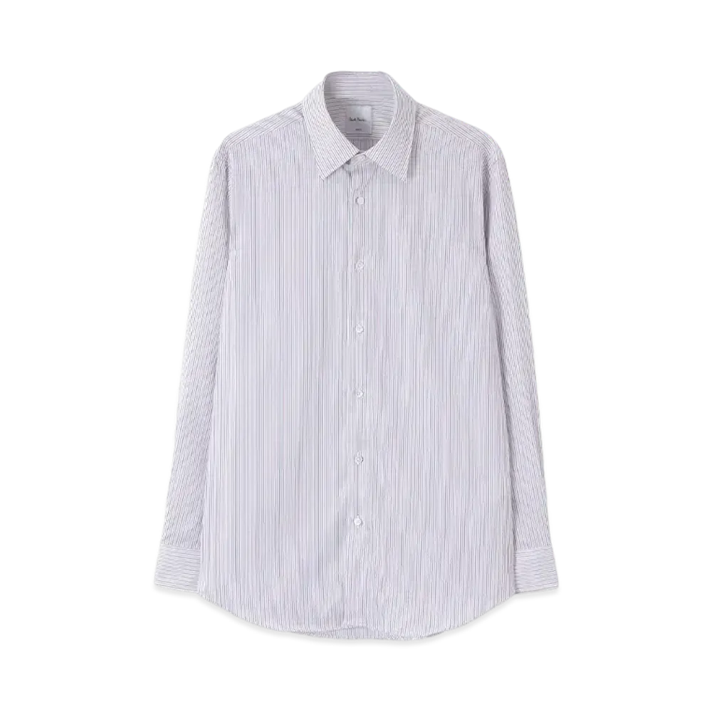 Paul Smith Alternate Stripe Dress Shirt "LightPink"