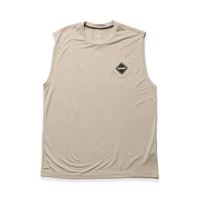 F.C.Real Bristol Polartec S/L Workout Top "Greige"