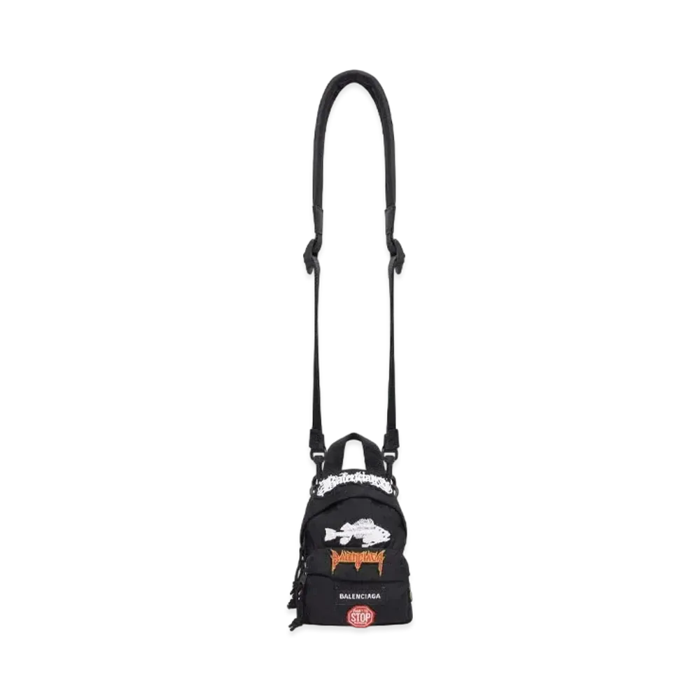BALENCIAGA Explorer Mini Backpack "Black"