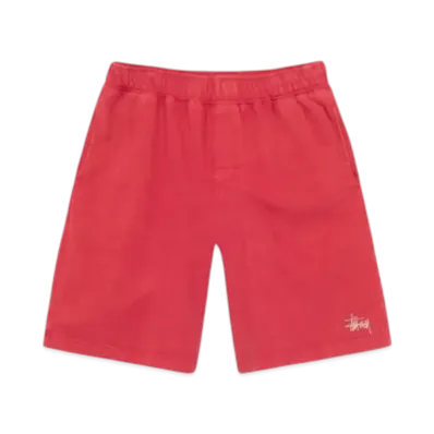 Stussy Double Layer Jersey Short "Red"