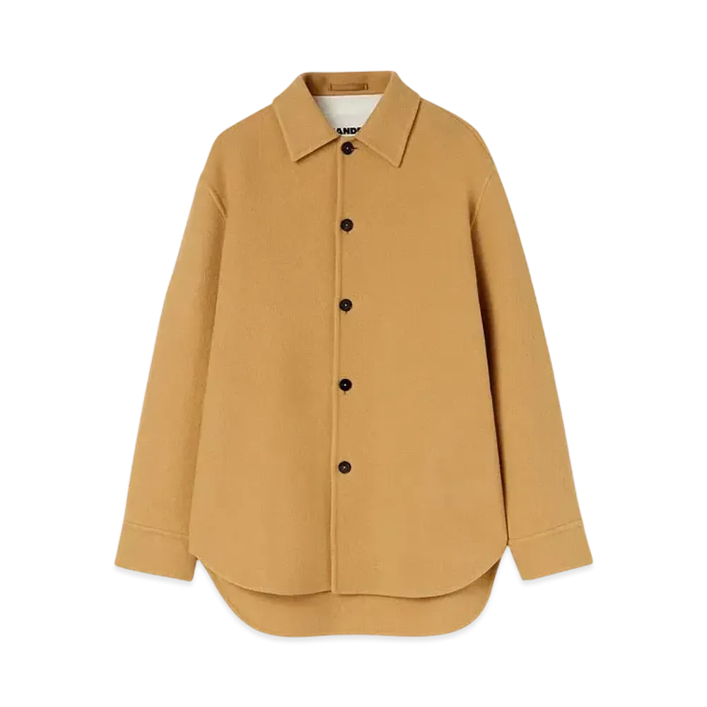 Jil Sander Men's Wool Overshirt "Hazel"