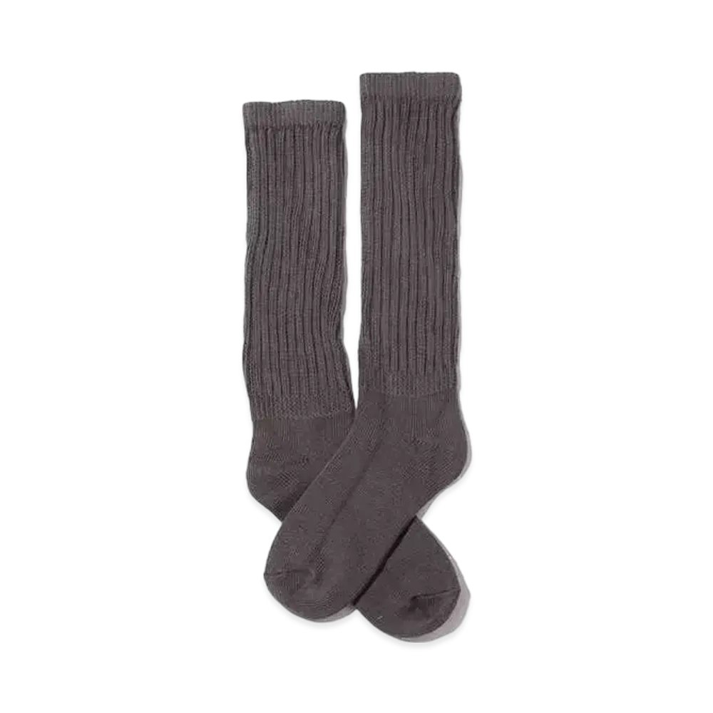 atmos pink Basic Color Loose Socks "Chacoal"