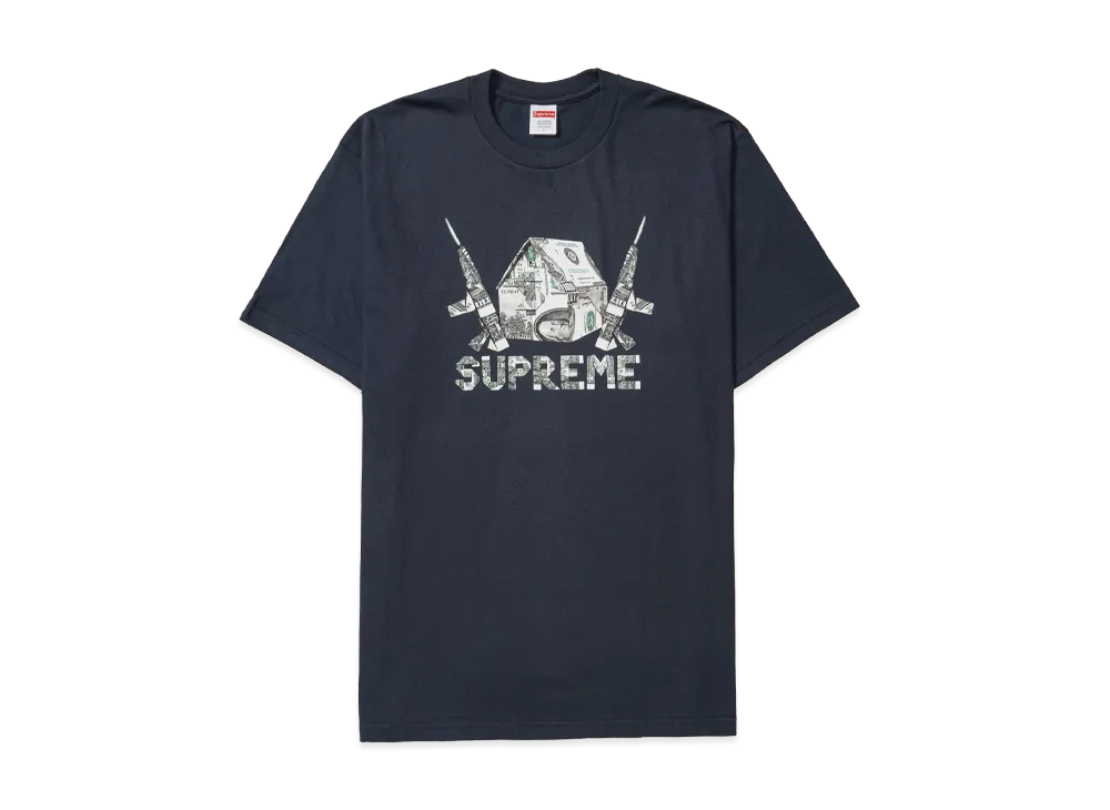 Supreme Origami Tee "Navy"