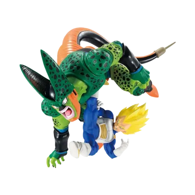 BANDAI "Ichiban Kuji" -Dragon Ball DRAGON HISTORY II- C Prize Vegeta VS Cell Revible Moment
