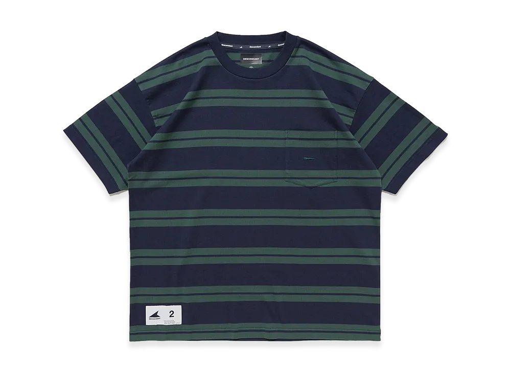 DESCENDANT Horizontal Crop SS "Navy"