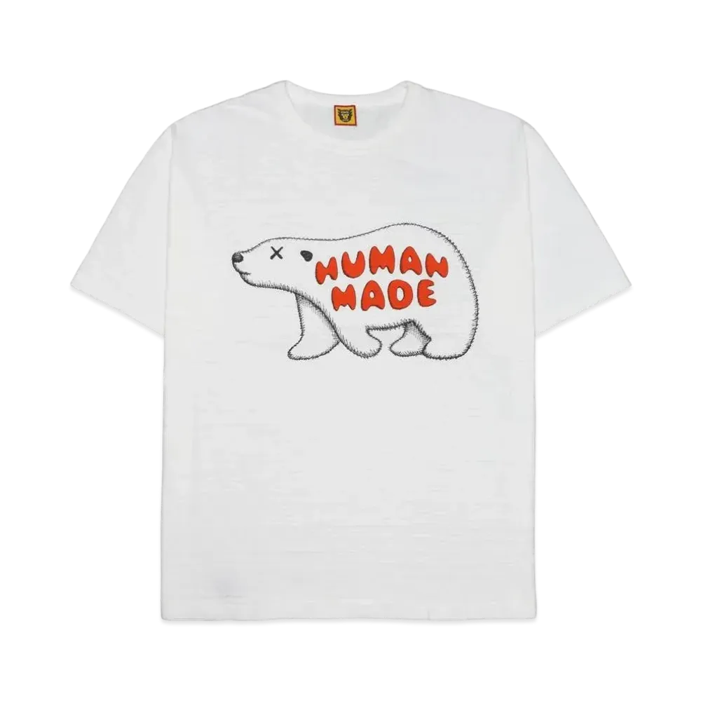 HUMAN MADE x KAWS T-SHRIT #2 "White"