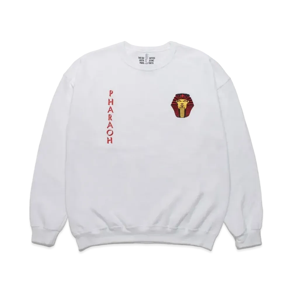 WACKO MARIA Sweat Shirt #1 "White"