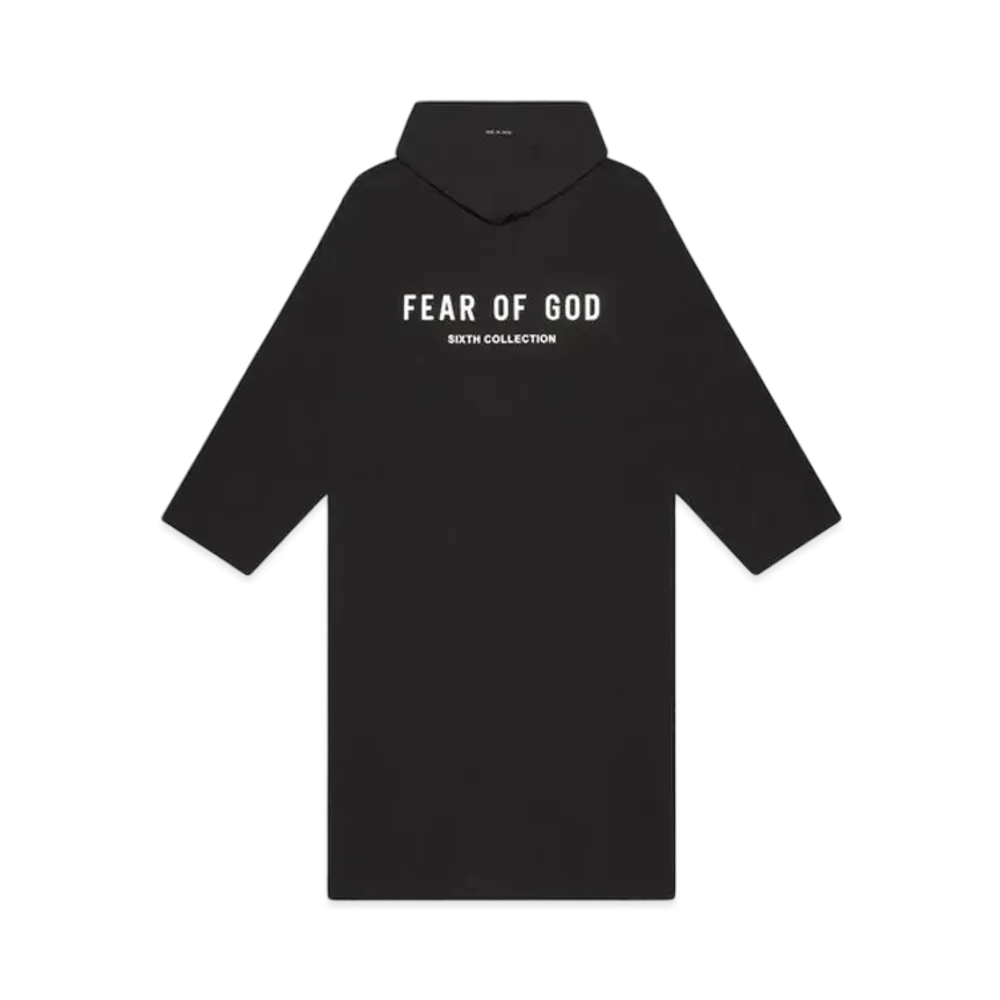FEAR OF GOD 3M Logo Nylon Hooded Rain Jacket "Black"