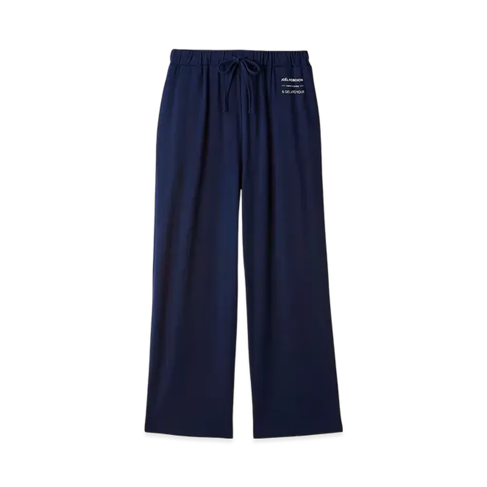 GELATO PIQUE x JOEL ROBUCHON Cool Touch Sensation One Point Long Pants "Navy"
