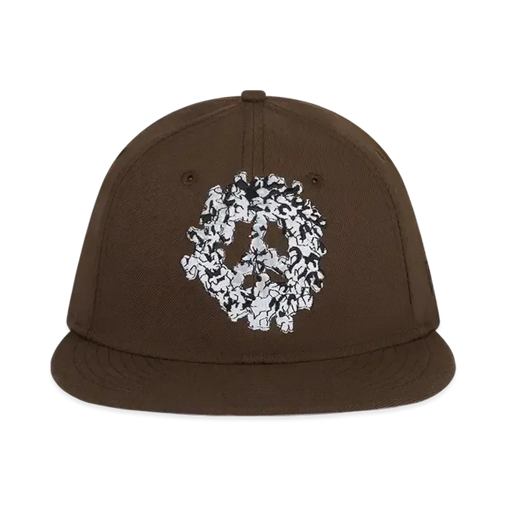 DENIM TEARS Peace Wreath Cap "Brown"