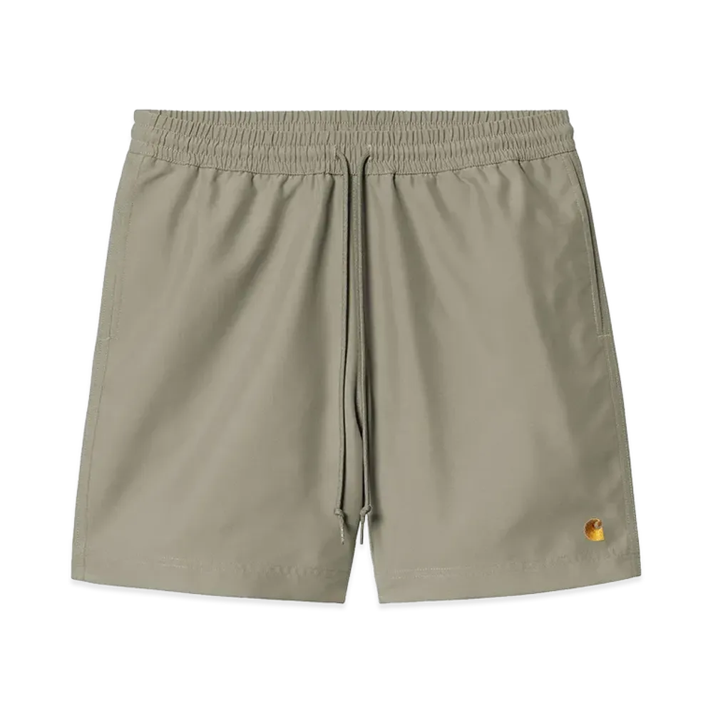Carhartt WIP Chase Swim Trunks "Shady Green/Gold"