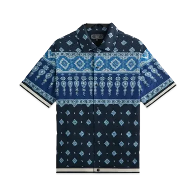Kith Printed Mesh Woodpoint Shirt "Nocturnal"