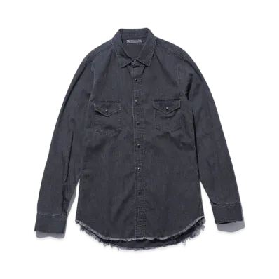MINEDENIM 502 Western SH USD "Black"