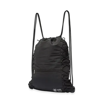 X-Girl Women's Face Label Knapsack "Black"