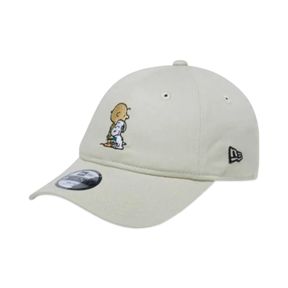 NEW ERA x PEANUTS Youth 9Twenty Snoopy Woodstock "Stone"